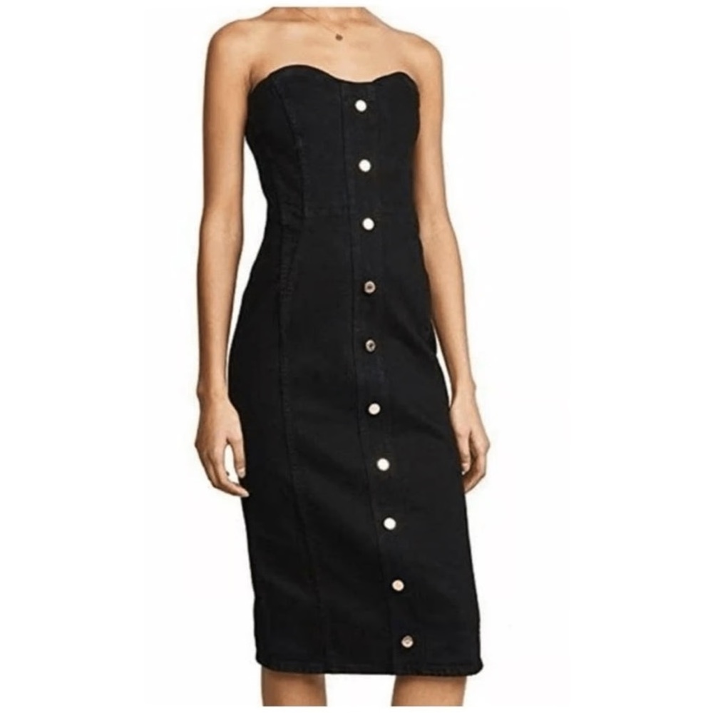 Black Denim Dress